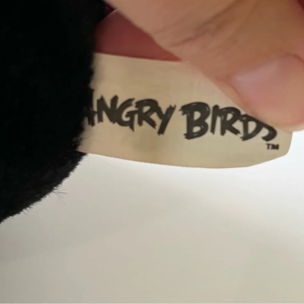 Angry Birds 2011 Plush Bomb Black Bird Good Stuff Toys 7”